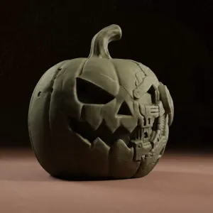 Halloween Cyber Pumpkin
