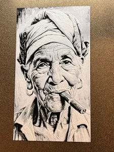 Wall Art Hueforge La_del_puro_Front_