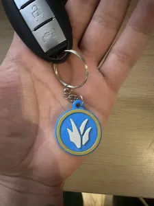 League of Legends Jungler role keychain