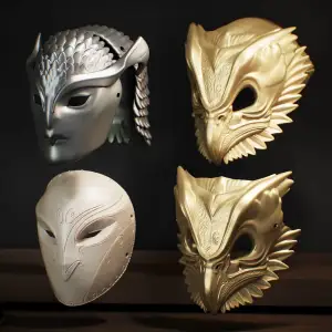 Gotham Knights Owls Mega Pack x 4 Masks & Helmets