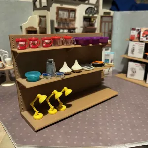 1:12 dolls shop shelf unit