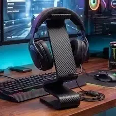 gamer carbon fiber headset stand