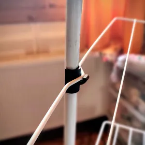 Clothes Dryer Rack Fixing Clip