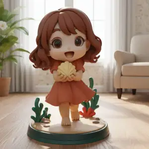 Coral Nymph Girl