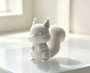 一个小松鼠 模型手办