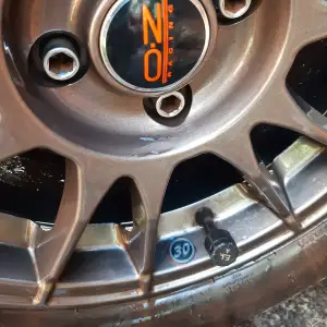 Tire pressure label