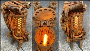 Coke Oven - Steampunk Style Lamp