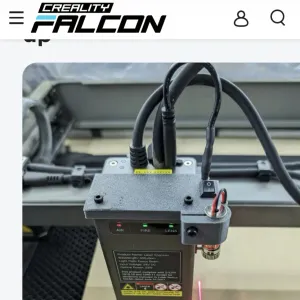 creality Falcon crosshair
