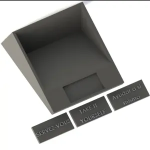 business card holder, porte carte de visite 85X55mm