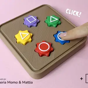 Squid Game Gonggi Catching Toy, Clicker Game Base