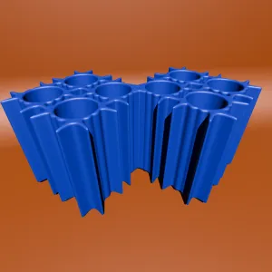 Exclusive Architectural Pillar Symphony Vase V3DDSH00+09