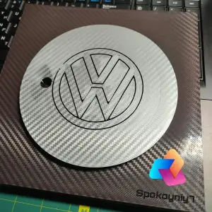 Заглушка диска колеса Volkswagen 150мм.