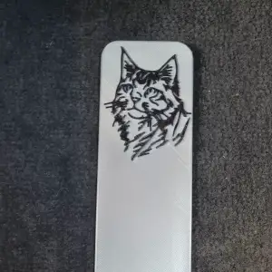 Marque page chat