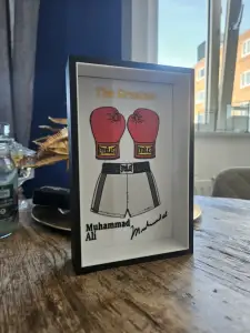 Boxing - Muhammad Ali boxing and shorts display