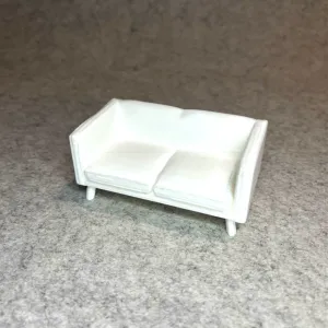 Dollhouse sofa for miniature house living room