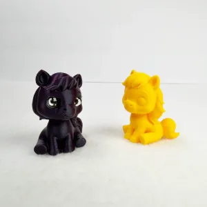 Mini Horse with or without cut out eyes 6mm