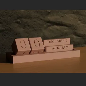 Perpetual Calendar - Home Decoration