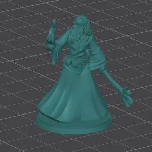 Human Wizard DnD 28mm
