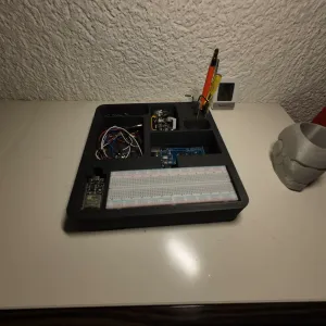 Desk Organizer (Arduino, ESP32, Electronics)
