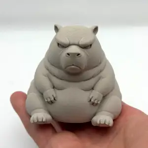 Chonky Grumpy Capybara