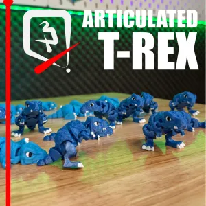 Articulated T-Rex — The Desk-Top Predator