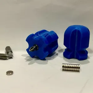 magnetic 1/4" hex bit tool for all round magnets