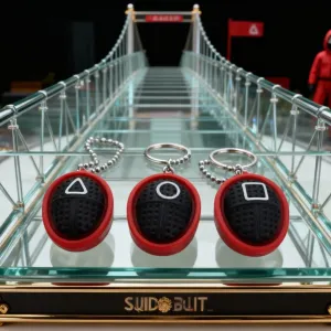 squid game head clickers with keying loop