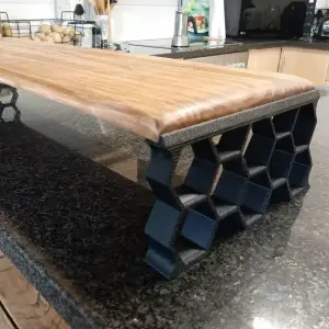 Hexagonal Monitor Stand