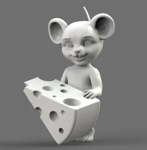 Mouse with cheese
