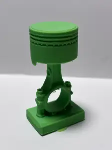 Piston mechanic decoration