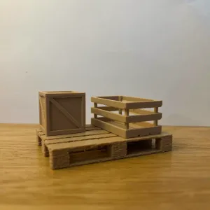 Wooden crate