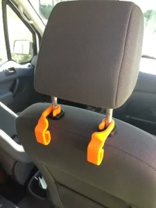 car seatback trash bag hooks