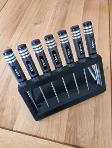7pcs Hex Screwdriver rack/holder