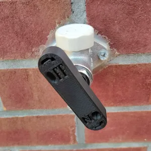 Water spigot handle replacement