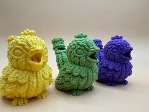 Knited Bird-water whistle