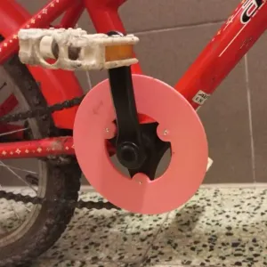 Chainring Guard for Author Orbit and Similar Bikes