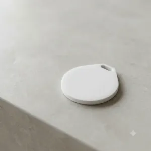 NFC Keychain – Minimal Geometric Design