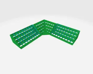 Paint pot holder corner unit Vallejo * The Army Painter