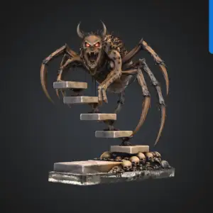 thary thpider thtairth