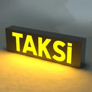 Taksi Logo Lamp Graphic Illuminator