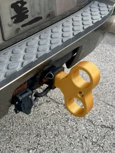 Wind Up Key Hitch Cover