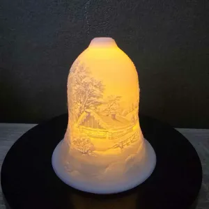 Christmas bell winter coutry