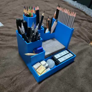 Ultimate Artist's Desk Organizer / Stationery Stand