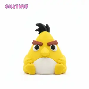Chuck - Angry Birds - Toy - Keyring - Charm - Support Free