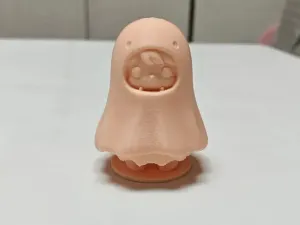 Little Girl Figurine - Girl Dressed as a Little Ghost