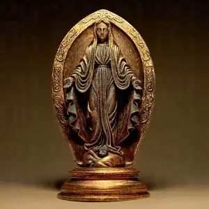 Virgin Mary Statuette