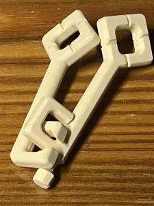 2 piece key puzzle