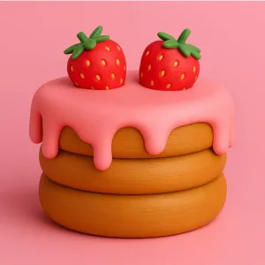 Pancakes figurine