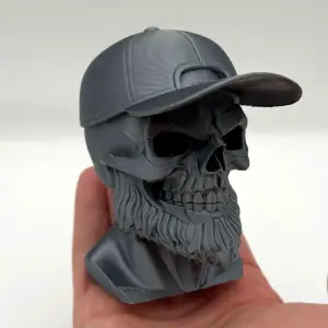 Beard Skull Bust