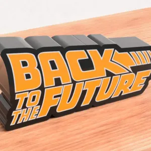 Back to the Future Lightbox/Frame